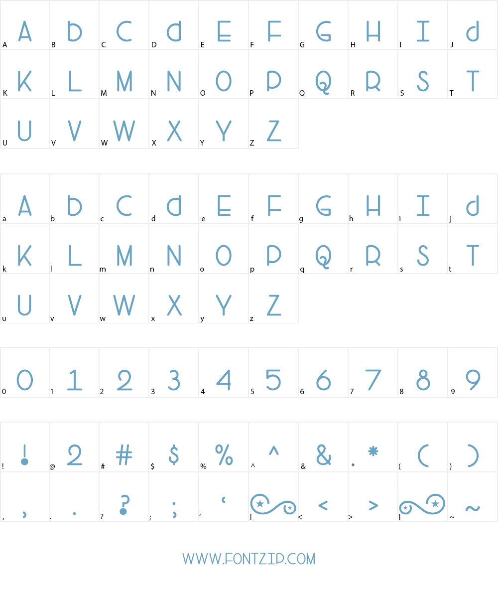 Head Versus Heart Font Character